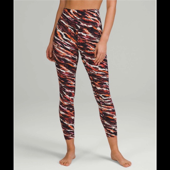 Lululemon Lunar New Year Align High-Rise Pant in Tiger Tide Smoky Red Multi - Picture 1 of 8
